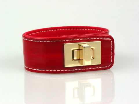 Eel Skin Cuff